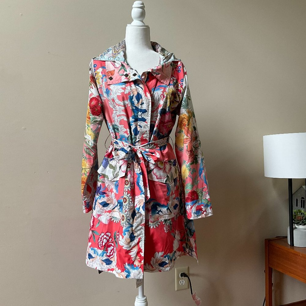 Johnny Was Umbria reversible raincoat - S